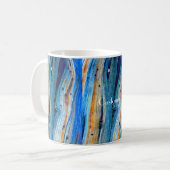 Blaues Wacholderholz Thunder_Cove Kaffeetasse (Vorderseite Links)