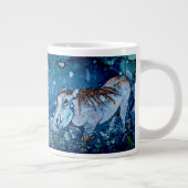 Blaues Warthog Jumbo-Tasse (Rechts)