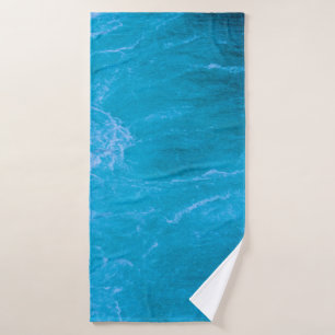 Blaues Wasser Badehandtuch