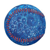 Blaues Wasser  Baseball (Vorderseite Links)