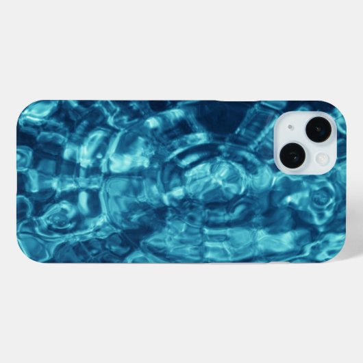 Blaues Wasser Case-Mate iPhone Hülle (Rückseite (Horizontal))