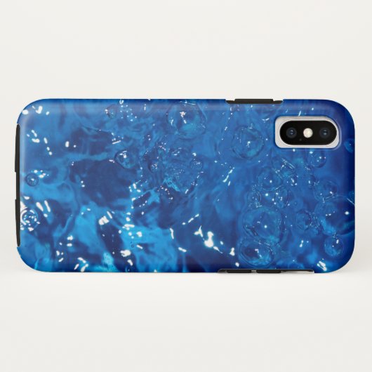 Blaues Wasser Case-Mate iPhone Hülle (Rückseite (Horizontal))