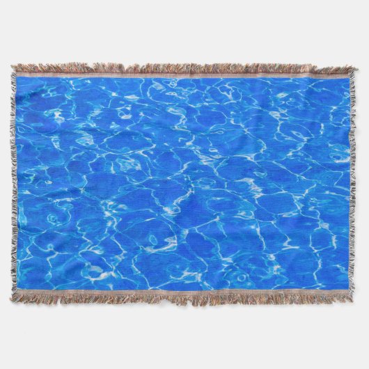 Blaues Wasser Decke (Vorderseite)