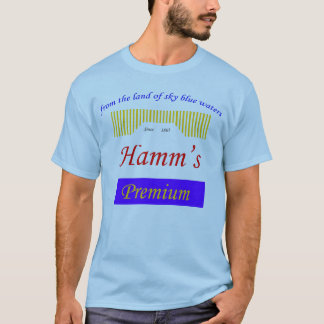 blaues Wasser des Himmels, Hamms Logo T-Shirt