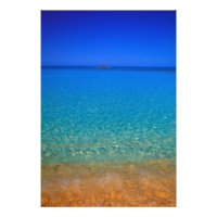 Blaues Wasser, Exuma-Inseln, Bahamas.