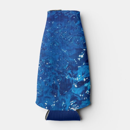 Blaues Wasser Flaschenkühler (Vorderseite)