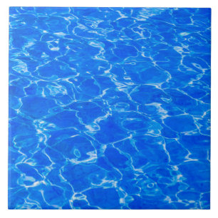 Blaues Wasser Fliese