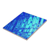 Blaues Wasser-Fliese Fliese (Seite)