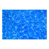 Blaues Wasser Fotodruck (Vorne)