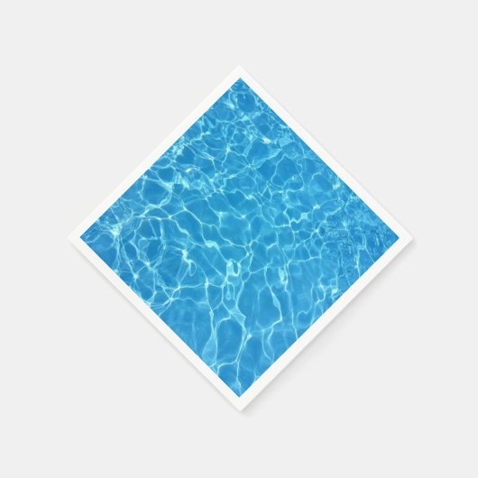 Blaues Wasser für Neapel Serviette (Ecke)