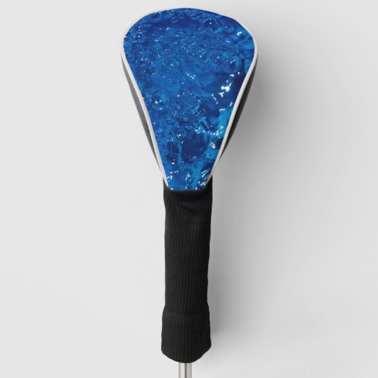Blaues Wasser Golf Headcover (Vorderseite)