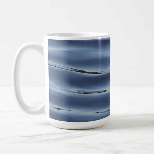Blaues Wasser Kaffeetasse (Links)