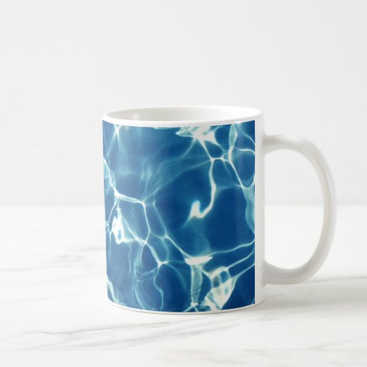 Blaues Wasser Kaffeetasse (Rechts)