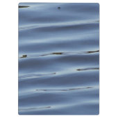 Blaues Wasser Klemmbrett (Rückseite)