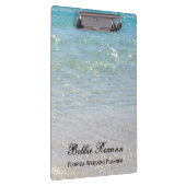 Blaues Wasser Klemmbrett (Rechts)