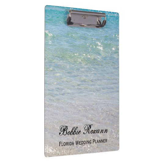 Blaues Wasser Klemmbrett (Rechts)