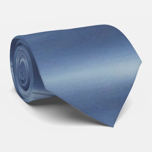 Blaues Wasser Krawatte (Gerollt)