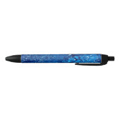 Blaues Wasser Kugelschreiber (Unterseite)