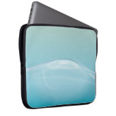 Blaues Wasser Laptopschutzhülle (Vorne Rechts)