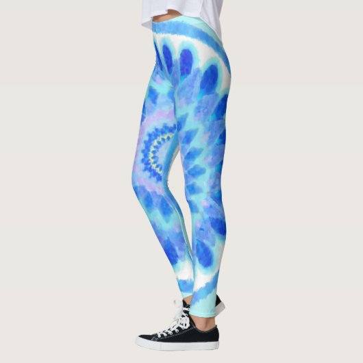 Blaues Wasser Leggings (Links)
