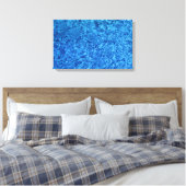 Blaues Wasser Leinwanddruck (Insitu (Schlafzimmer))
