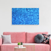 Blaues Wasser Leinwanddruck (Insitu (Wohnzimmer))