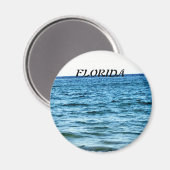 BLAUES WASSER MAGNET (Vorderseite/Rückseite)