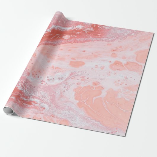 Blaues Wasser mit Wasserspritze Geschenkpapier (Ungerollt)