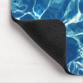 Blaues Wasser Mousepad (Ecke)