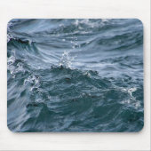 Blaues Wasser Mousepad (Vorne)