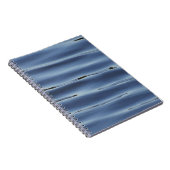 Blaues Wasser Notizblock (Rechte Seite)