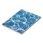 Blaues Wasser Notizblock (Rotiert)