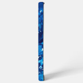 Blaues Wasser Samsung Galaxy Hülle (Linke Seite)