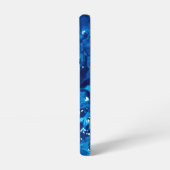Blaues Wasser Samsung Galaxy Hülle (Linke Seite)