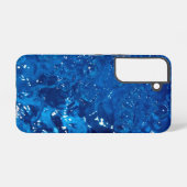Blaues Wasser Samsung Galaxy Hülle (Rückseite (Horizontal))