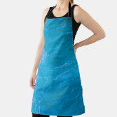 Blaues Wasser Schürze (InSitu)