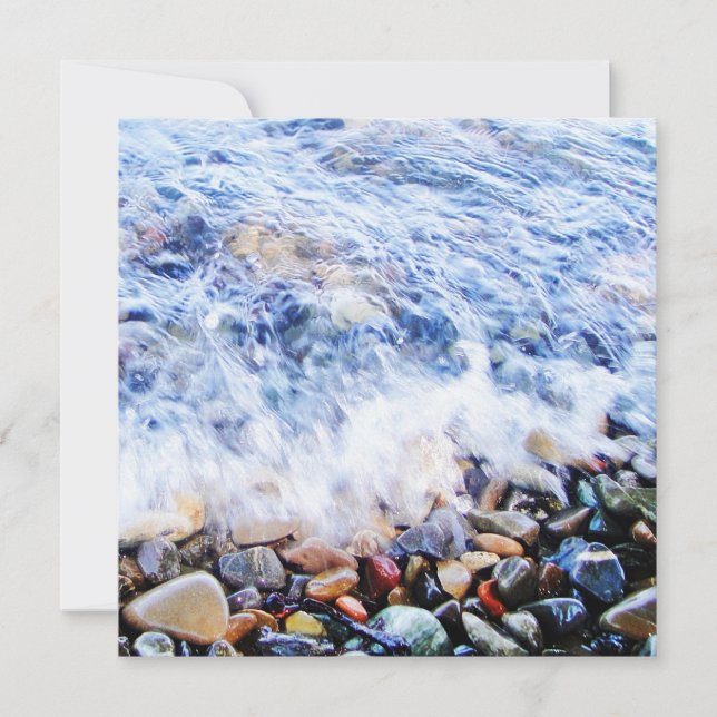 Blaues Wasser schweben (Vorderseite)