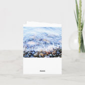 Blaues Wasser schweben (Rückseite)