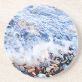 Blaues Wasser schweben Getränkeuntersetzer (Vorne)