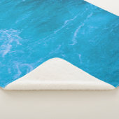 Blaues Wasser Sherpadecke (3/4)