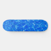 Blaues Wasser Skateboard (Horizontal)