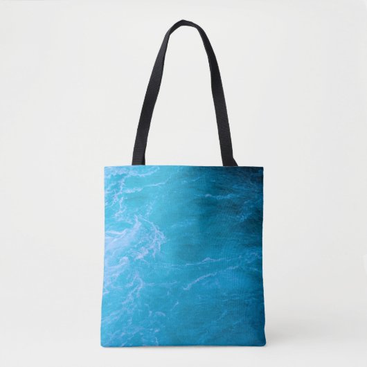 Blaues Wasser Tasche (Vorderseite)