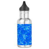Blaues Wasser Trinkflasche (Links)