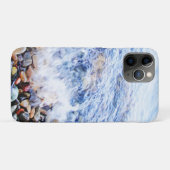 Blaues Wasser und bunte Steine Case-Mate iPhone Hülle (Rückseite (Horizontal))