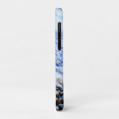 Blaues Wasser und bunte Steine Case-Mate iPhone Hülle (Hinten/Links)