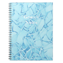 Blaues Wasser und Weiß bis Monogramm