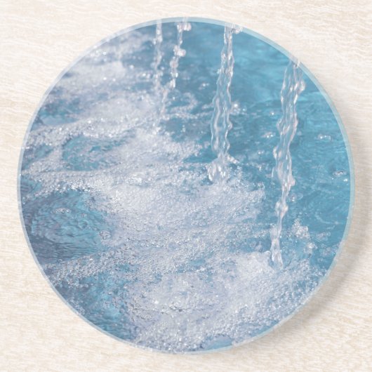 Blaues Wasser Untersetzer (Vorne)