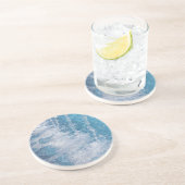 Blaues Wasser Untersetzer (Seite)