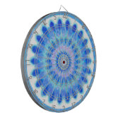 Blaues Wasserrad Dartscheibe (Vorderseite Links)
