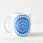 Blaues Wasserrad Kaffeetasse (Links)